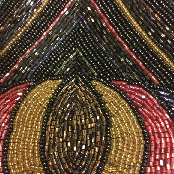 Vintage Look Beaded Evening Bag - Picture 3 of 3